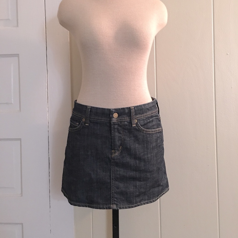 Citizens of Humanity Dark Denim Jean Skirt 26